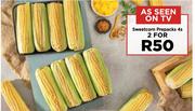 Sweetcorn Prepacks-For 2 x 4s