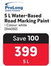 Prolong Water-Based Road Marking Paint-5Ltr