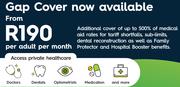 Gap Cover-Per Adult Per Month