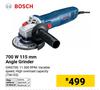 Bosch 700W 115mm Angle Grinder 736103