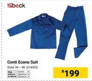 Beck Conti Econo Suit 614024