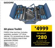 Gedore 68 Piece Toolkit 30584