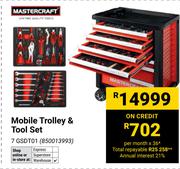 Mastercraft Mobile Trolley & Tool Set 850013993