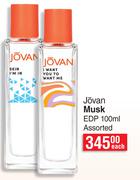Jovan Musk EDP Assorted-100ml Each