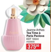 Jeanne Arthes Tea Time A Paris Pavlova EDT-100ml