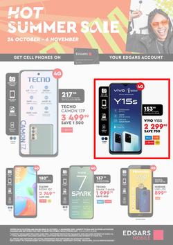 Edgars Mobile : Hot Summer Sale 2 (24 October - 06 November 2022), page 1