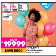 Samsung 75" QLED TV QA75Q60CAKXXA