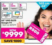 Skyworth 65" UHD QLED Google TV