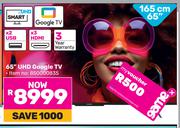 Skyworth 65" UHD google TV 