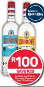 Suncove Coconut Or Pineapple Flavoured Rum-750ml Each
