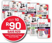 Feline Cuisine Cat Food Assorte-Any 10 x 85g