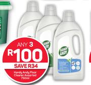 Handy Andy Floor Cleaner Assorted-Any 3 x 750ml