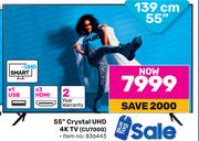 Samsung 55" (139cm) Crystal UHD 4K TV CU7000