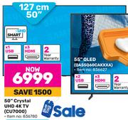 Samsung 50" (127cm) Crystal UHD 4K TV CU7000