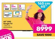 Skyworth 65" (165cm) UHD Google TV