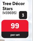 Tree Decor Stars-Per Set