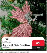 Excellent Houseware Angel With Flute Tree Decor-Each