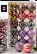 Santa's Trading 48 Piece Bauble Set-Per Set