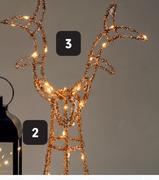 Lantern Reindeer Head-Each