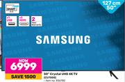 Samsung 50"(127cm)Crystal UHD 4K TV CU7000