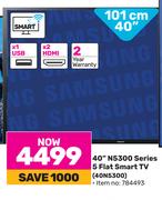 Samsung 40"(101cm) N5300 Series 5 Flat Smart TV 40N5300