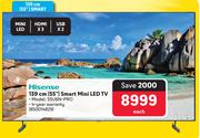 Hisense 139cm (55") Smart Mini LED TV 55U6N-PRO