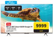 TCL 164cm (65") Smart QLED Google TV 65C655