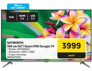 Skyworth 108cm (43") Smart FHD google TV 43STE6600
