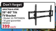 Ultra Link 39"-80" Tilt TV Bracket UL-TMT3980N