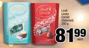 Lindt Lindor Cornet (Selected)-200g Each