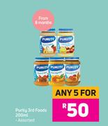 Purity 3rd Foods Assorted- For Any 5 x 200ml