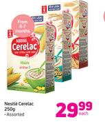 Nestle Cerelac 250g Assorted-Each