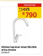 Kitchen Tap Lever Mixer Delinia Erina Chrome