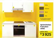 Kitchen Base Cabinet Oven Sprint White-L60 x H87 x D60cm