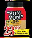Yum Yum P/Butter-400g