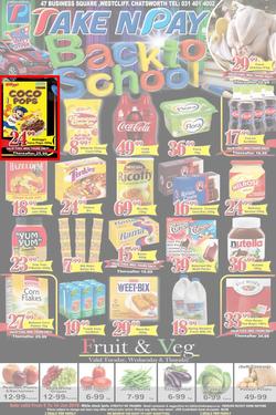 Take 'n Pay : Back To School (9 Jan - 14 Jan 2018), page 1