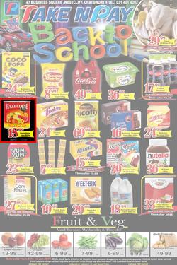Take 'n Pay : Back To School (9 Jan - 14 Jan 2018), page 1