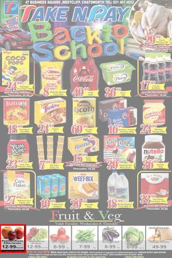 Take 'n Pay : Back To School (9 Jan - 14 Jan 2018), page 1