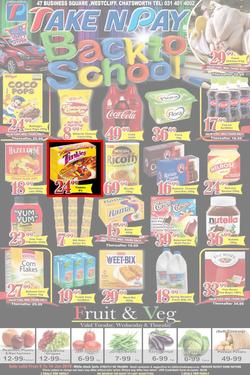 Take 'n Pay : Back To School (9 Jan - 14 Jan 2018), page 1