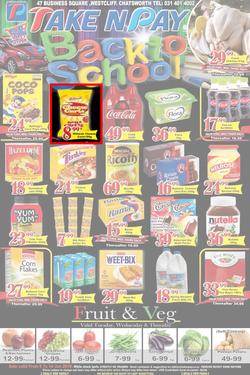 Take 'n Pay : Back To School (9 Jan - 14 Jan 2018), page 1