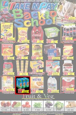 Take 'n Pay : Back To School (9 Jan - 14 Jan 2018), page 1