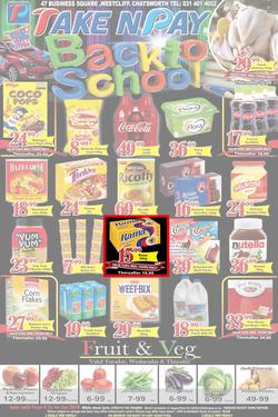 Take 'n Pay : Back To School (9 Jan - 14 Jan 2018), page 1