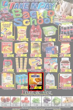 Take 'n Pay : Back To School (9 Jan - 14 Jan 2018), page 1
