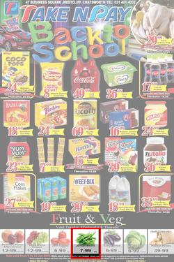 Take 'n Pay : Back To School (9 Jan - 14 Jan 2018), page 1