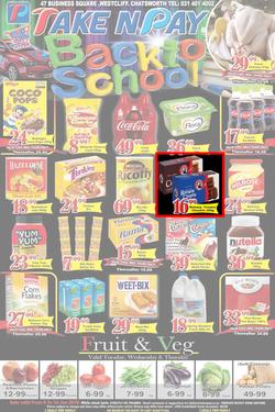 Take 'n Pay : Back To School (9 Jan - 14 Jan 2018), page 1