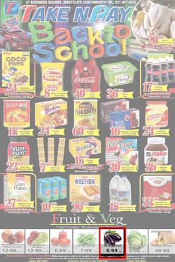 Take 'n Pay : Back To School (9 Jan - 14 Jan 2018), page 1
