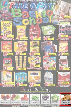 Take 'n Pay : Back To School (9 Jan - 14 Jan 2018), page 1