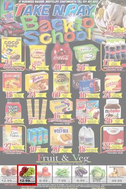 Take 'n Pay : Back To School (9 Jan - 14 Jan 2018), page 1