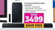 Samsung 2.1 Channel 410W Soundbar HW-A550