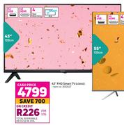Hisense 43" (109cm) FHD Smart TV 43A4G